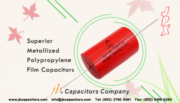 jb Offer JPX Superior Metallized Polypropylene Film Capacitors for Audio Equipment