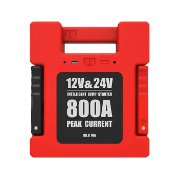 12/24V Jump Starter for Trucks and Buses - 24000mAh Portable Battery Pack
