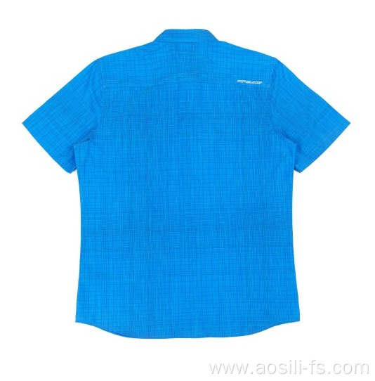 Men's Polyester Spandex Shirts in summer