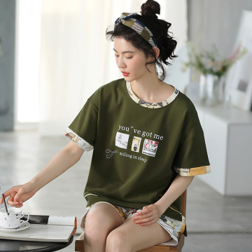 Koreanische Stil süße Mädchen Pyjama