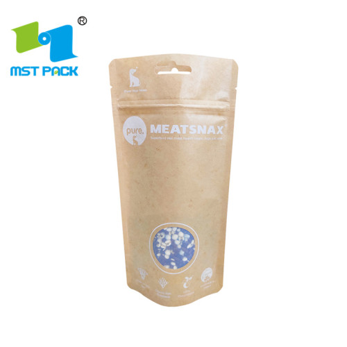 Custom Heat Seal Laminated Pet treat Food Pouch