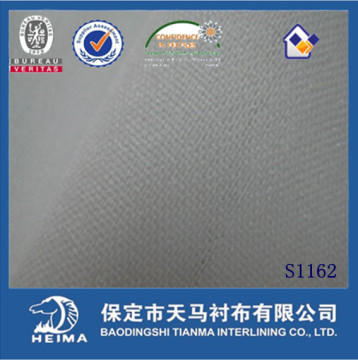 factory price collar interlining fabric for shirt