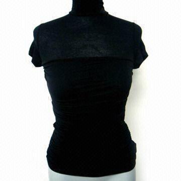 Women's Blouse, Made of 95% Viscose and 5% Spandex, Available in Various Sizes and Designs