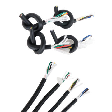Drag Chain Ready Oil and Abrasion Resistant 2x2.5mm² Shielded PVC Cable