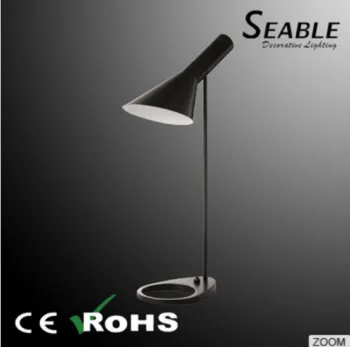 Hot sale tiffany Metal E27 bulb reading industrial led table lamp