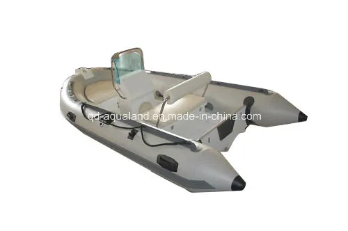 Aqualand 3.6m 12feet Fiberglass Fishing Boat/Rigid Inflatable Boat/Rib Boat (RIB360)