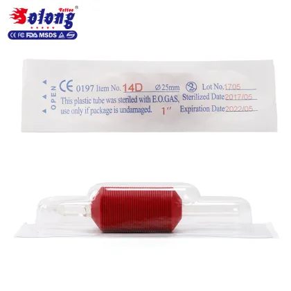 Solong Tattoo 25mm Tattoo Grip E.O Gas Disposable Tattoo Tube Grip