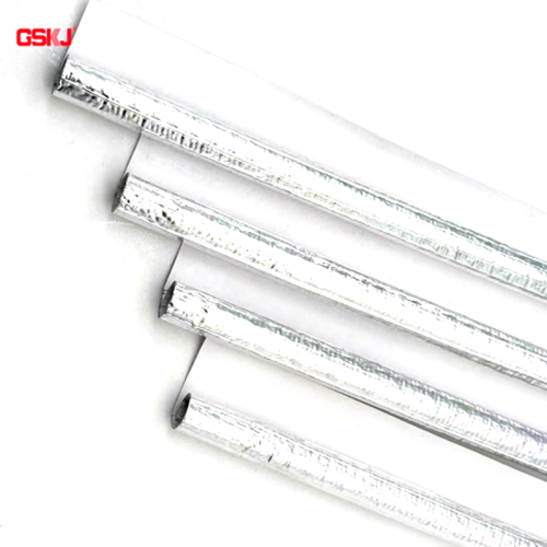 자체 폐쇄 알루미늄 호일 유리 섬유 슬리브