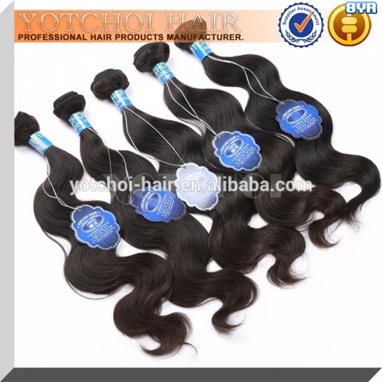 Unprocessed Grade 6A Peru Human Hair Virgin Hair Body Wave Virgin Peruvian Hair