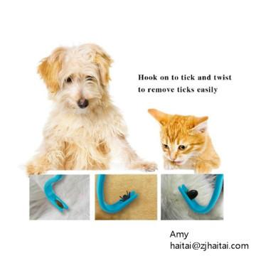 Nice tick removers, blue plastic tick removers