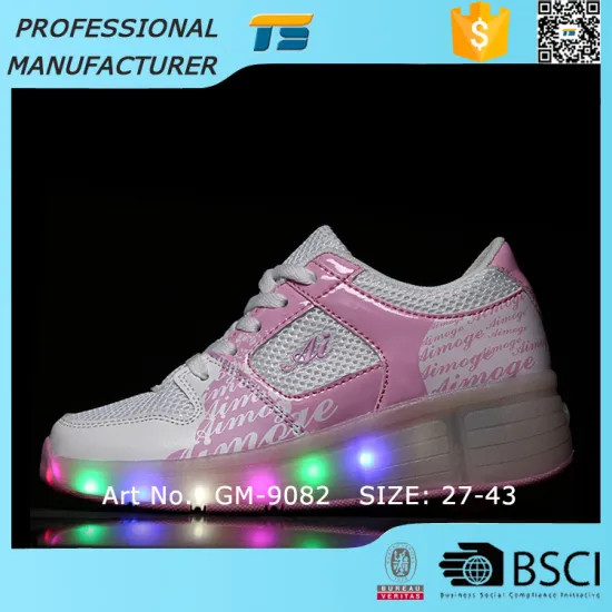 Led Flash Rolling Light Battary Shoe Roller Shoes For Adults