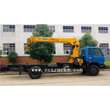 Dongfeng 8 TON Hydraulic Truck Cranes