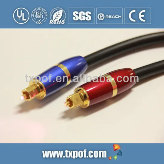 Top quality Toslink F05 Optical audio cable