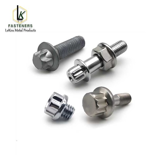 На продаж 12-кропкавы ніт з фланцам