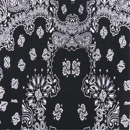 Retro Cashew Flower With Rayon Plain Cloth