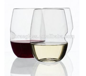 2017 wholesale clear glass tumbler/drinking glass cup