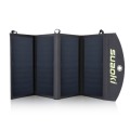 Suaoki Portable 25W Folding Foldable Waterproof Solar Panel Charger Mobile Power Bank for Phone Battery Dual USB Port Outdoor