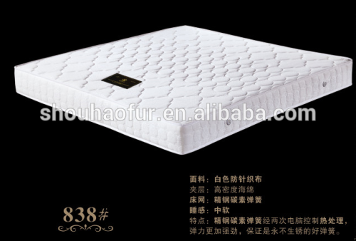 2015 New Design natural coconut palm import coconut fiber mattress 838