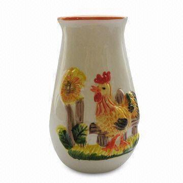 Porcelain Vase, Customized Colors are Accepted, Available in Various Designs