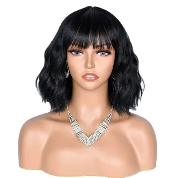 Top Quality Vendor Cheap Wholesale High Temperature Resistance hair Wig Body Wave Water Wave Synthetic Hair wig For Black Women