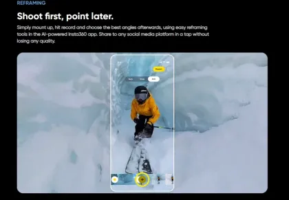Insta360 X3: 5.7K HDR, Waterproof, and Stabilized 360° Action Camera