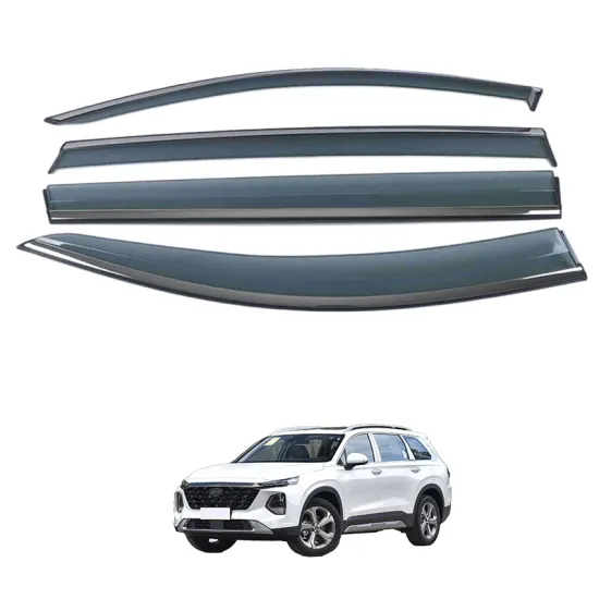 OEM Car Window Deflector Trim Parts for 2019 Hyundai Santa Fe Rain Shield