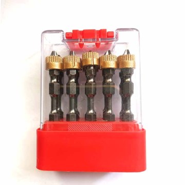 10pcs Gypsum Screw Bits Set with Magnetic Ring - 65mm Length
