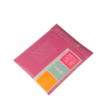 Bolsa de envío de sobres rosados ​​con sello autoadhesivo