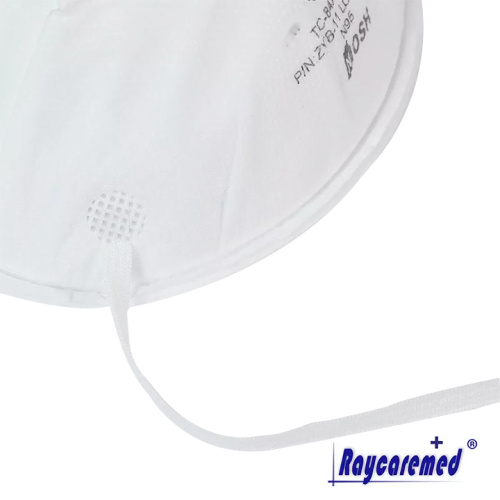 RM05-007 NIOSH N95 Respirador de máscara de poeira de segurança descartável