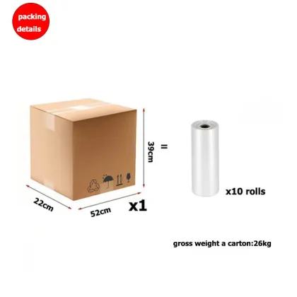 Fresh Produce Bags on Roll - Vegetables and Fruits Plastic Bags