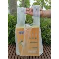 EN13432堆肥化可能なスーパーマーケットプラスチックキャリアバッグ