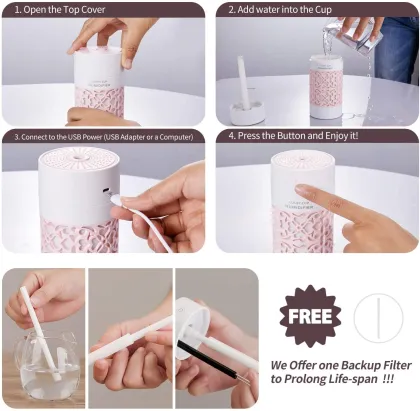 2022 cool mist humidifier car scent diffuser machine nebulizer diffuser car humidifier usb humidifier