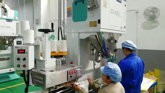 Feed Grain / Flour / Food Additives / Chemical Raw / Fertilizer Intelligent Automatic Powder Packing Scale Packaging Machine