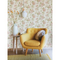 280gsm golden flower design PVC wallpaper