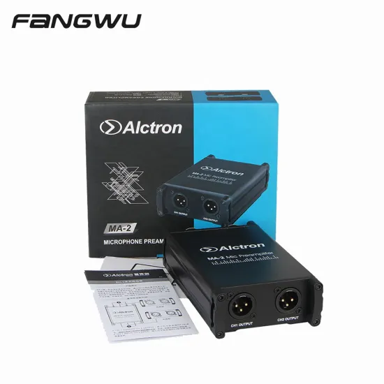 Top Picks: High-Quality Compact Mini Preamps for Microphone