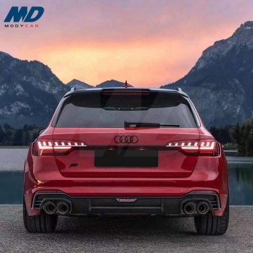 ชุดคาร์บอนไฟเบอร์สไตล์ ABT สำหรับ 2020-2564 Audi RS4