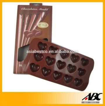 Silicone Heart Shape Bakeware Stamp