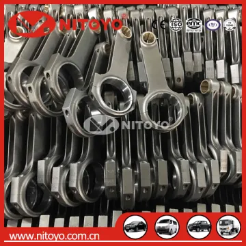 NITOYO H Beam forged 4340 steel connecting rod for BEETLE connecting rod