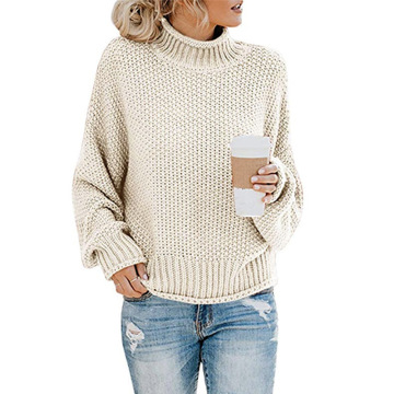 Women Turtleneck Oversizeal Sweters