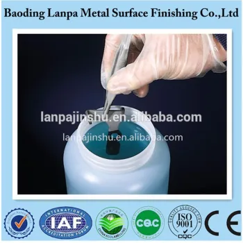 Lanpa LP-Z301 Metal Blackening Agent Chemicals At Room Temperature