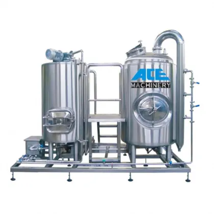 Factory Price Automatic SS304/SS316L All-In-One Kegland Brewhouse