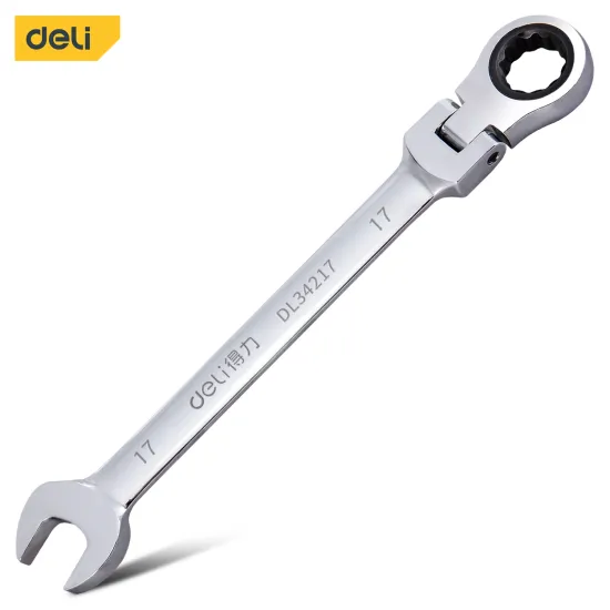 Deli DL34217 hand tools multifunctional ratchet wrenches 17mm