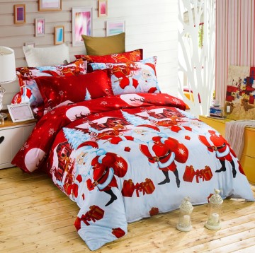 Christmas Santa Baby Duvet Cover Bedding Sets: Complete Comforter and Pillowcase Collections