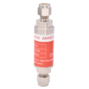1/4 inch 316L Stainless Steel Ferrule Type High Pressure Gas Acetylene Flashback Preventer