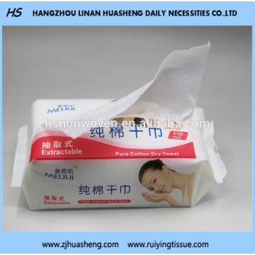 Nonwoven facial tissues for personal hygiene Biodegradable HS1167 personal cleansing products