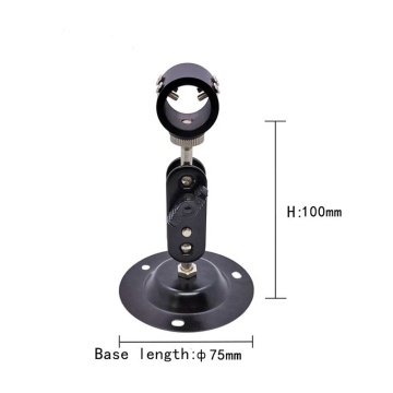 Black D10mm 360 Degree Rotation Laser Module Holder