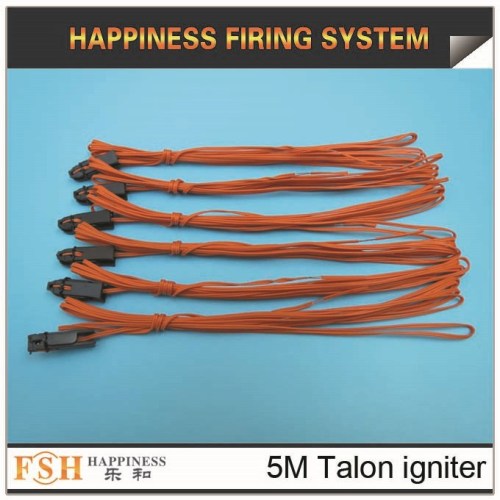 5 M length safety Ignitors/talon ignitors/ without pyrogen for consumer fireworks, China manufacture/fireworks igniters