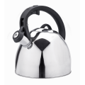 Stovetop coffee kettle with whistling spout 2Qt