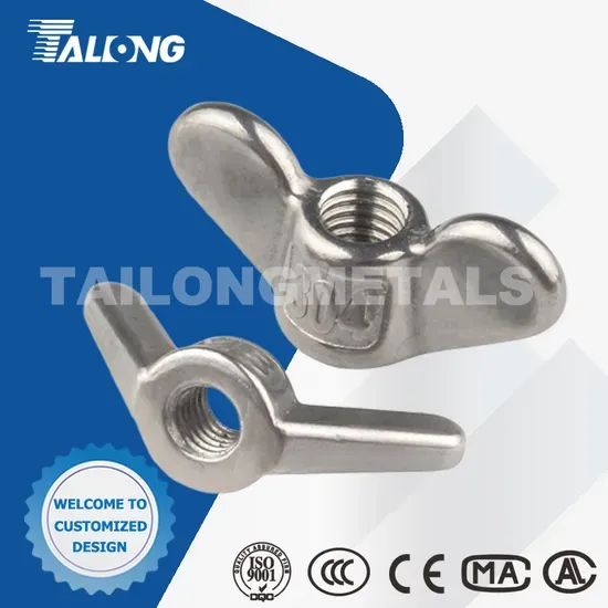 Premium DIN314 Wing Nut - High Quality Butterfly Fastener from China