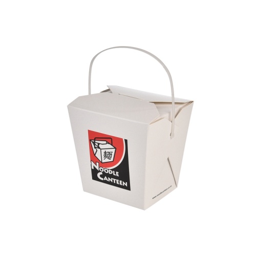Ekologický box na nudle s rukojetí pro udržitelná jídla
